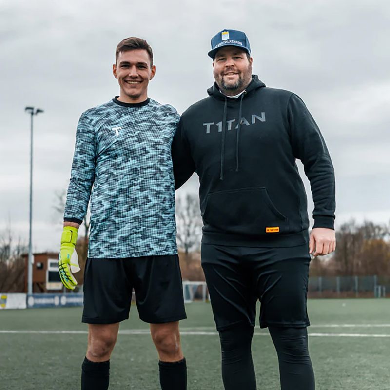 Vartininko pirštinės T1TAN Fluo Beast 3.0 fluorescent yellow/white 7