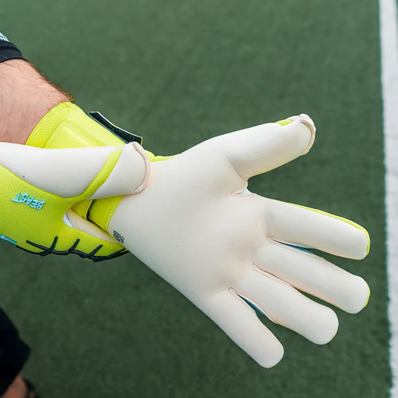 Vartininko pirštinės T1TAN Fluo Beast 3.0 fluorescent yellow/white 8