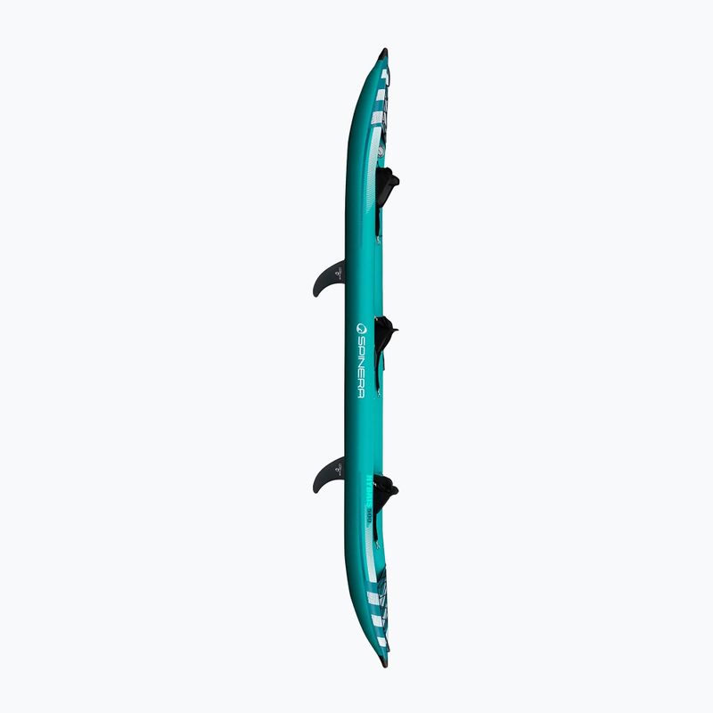 Trivietė pripučiama baidarė SPINERA Hybris 475 teal/white/grey 4