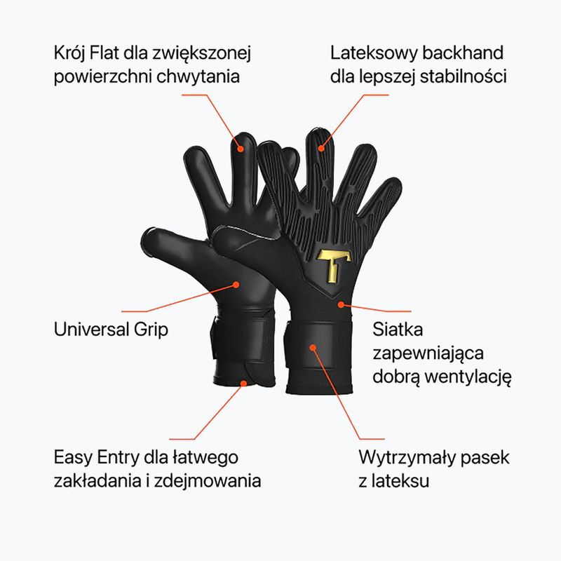 Vaikiškos vartininko pirštinės T1TAN Rebel 2 3