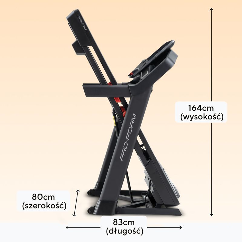 Elektrinis bėgimo takelis ProForm Carbon TL black 7