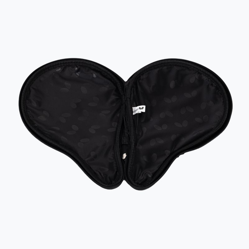 Butterfly LOGO stalo teniso raketės užvalkalas juodas 4