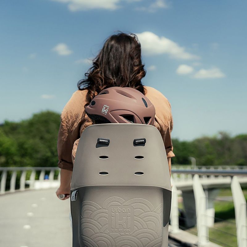 Dviračio kėdutė Urban Iki U-me grey/brown 7