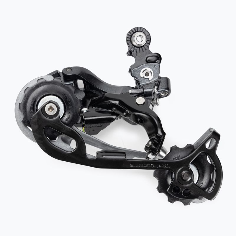 Dviračio galinis bėgių perjungiklis Shimano RD-M592 Shadow SGS 9rz black 2