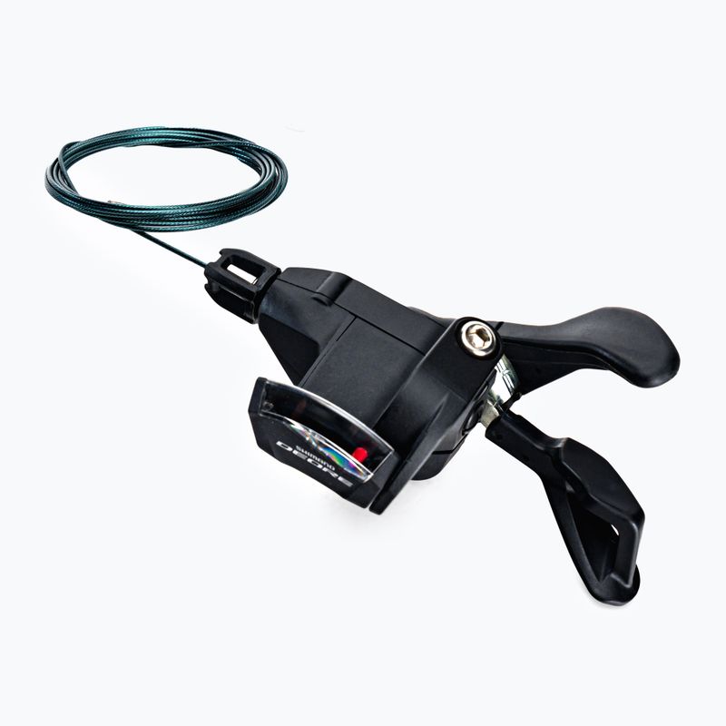 Shimano SL-M6000 kairioji bėgių perjungimo svirtis juoda ISLM6000LB