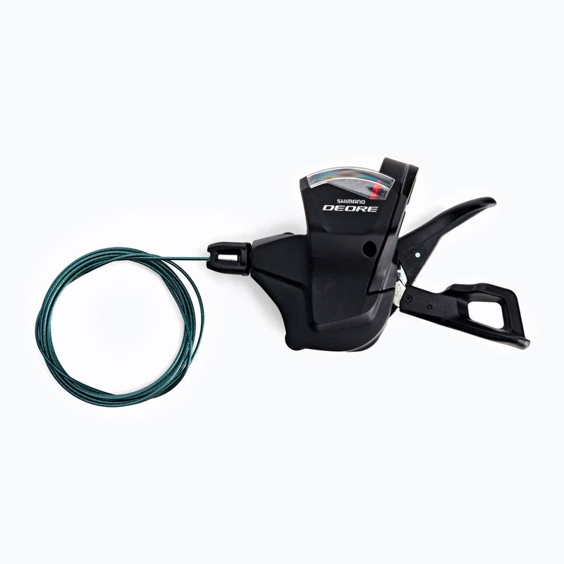 Shimano SL-M6000 kairioji bėgių perjungimo svirtis juoda ISLM6000LB 3