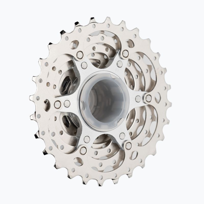 Shimano CS-5700 10 eilių dviračių kasetė 10rz 11-28 sidabrinė ICS570010128 2