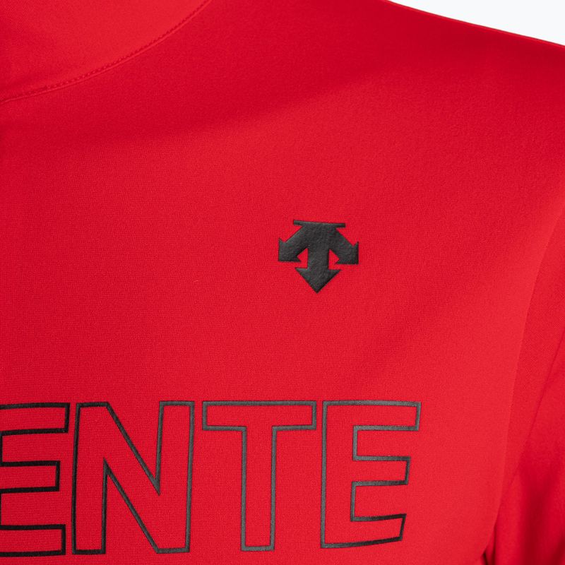 Vyriški Descente slidinėjimo džemperiai Descente 1/4 Zip 85 red DWMUGB28 4