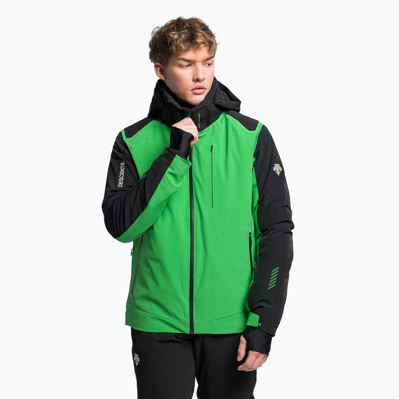 Vyriška slidinėjimo striukė Descente Reign 19 green DWMUGK24