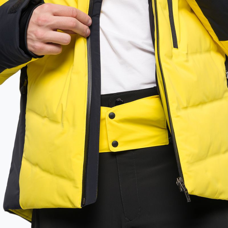 Vyriška slidinėjimo striukė Descente Mateo 10 yellow DWMUGK25 16