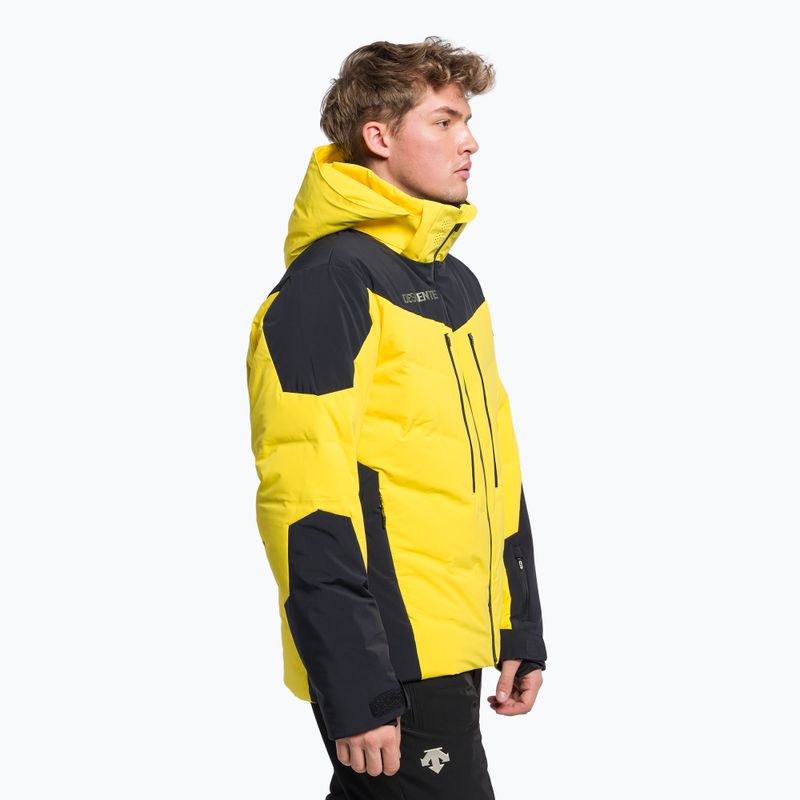 Vyriška slidinėjimo striukė Descente Mateo 10 yellow DWMUGK25 3