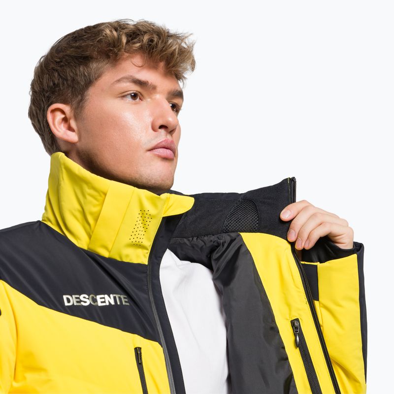 Vyriška slidinėjimo striukė Descente Mateo 10 yellow DWMUGK25 7