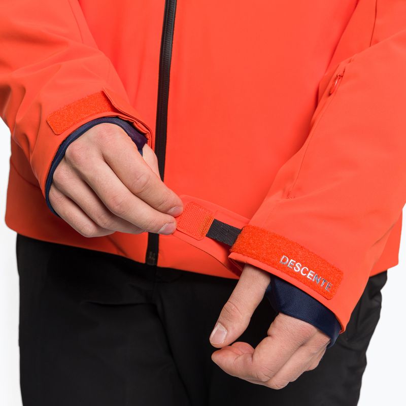 Vyriška slidinėjimo striukė Descente Josh 30 oranžinė DWMUGK26 9