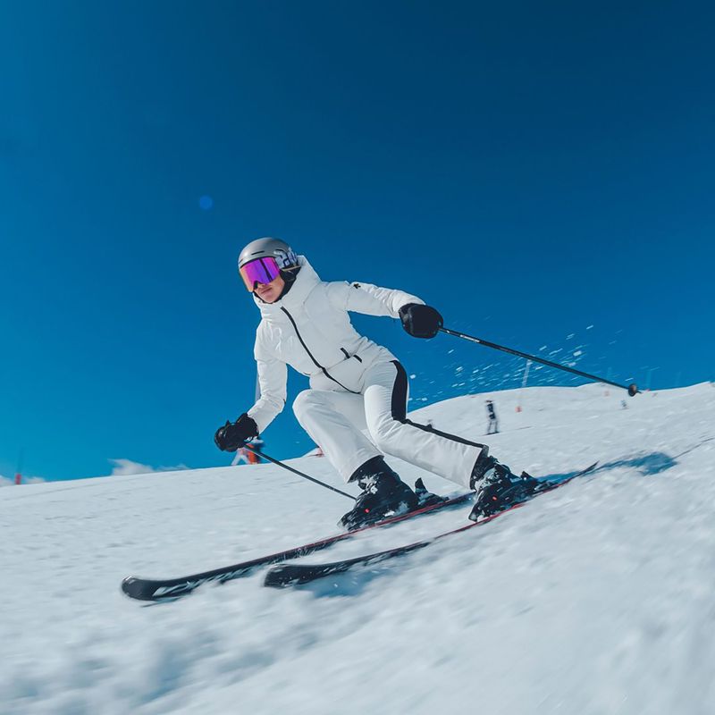 Moteriška slidinėjimo striukė Descente Welded Down super white2 10