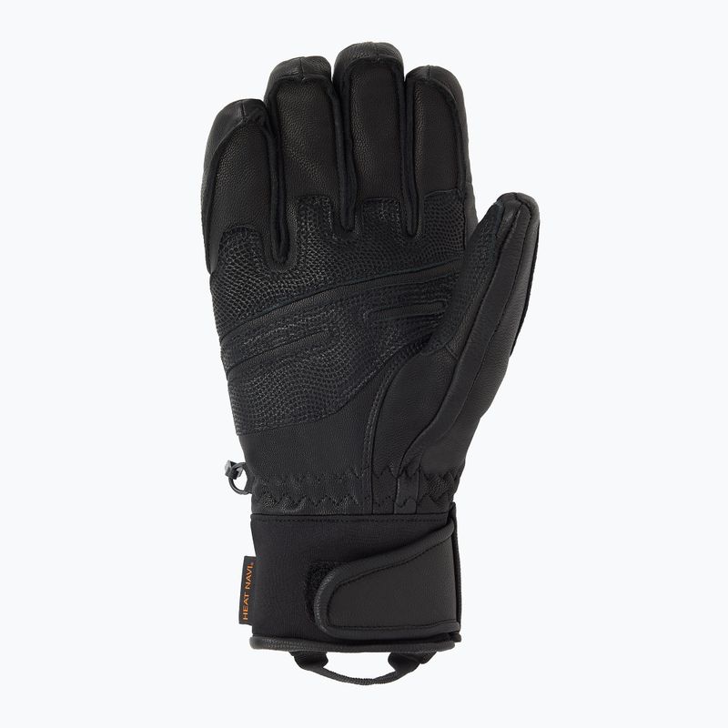 Vyriškos slidinėjimo pirštinės Descente Black leather 3