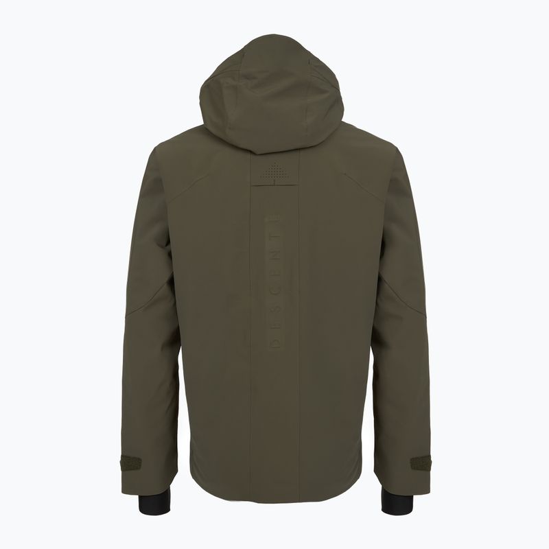 Vyriška slidinėjimo striukė Descente Swiss sturdy green 2