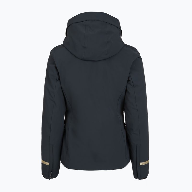 Moteriška slidinėjimo striukė Descente Shirring black 2