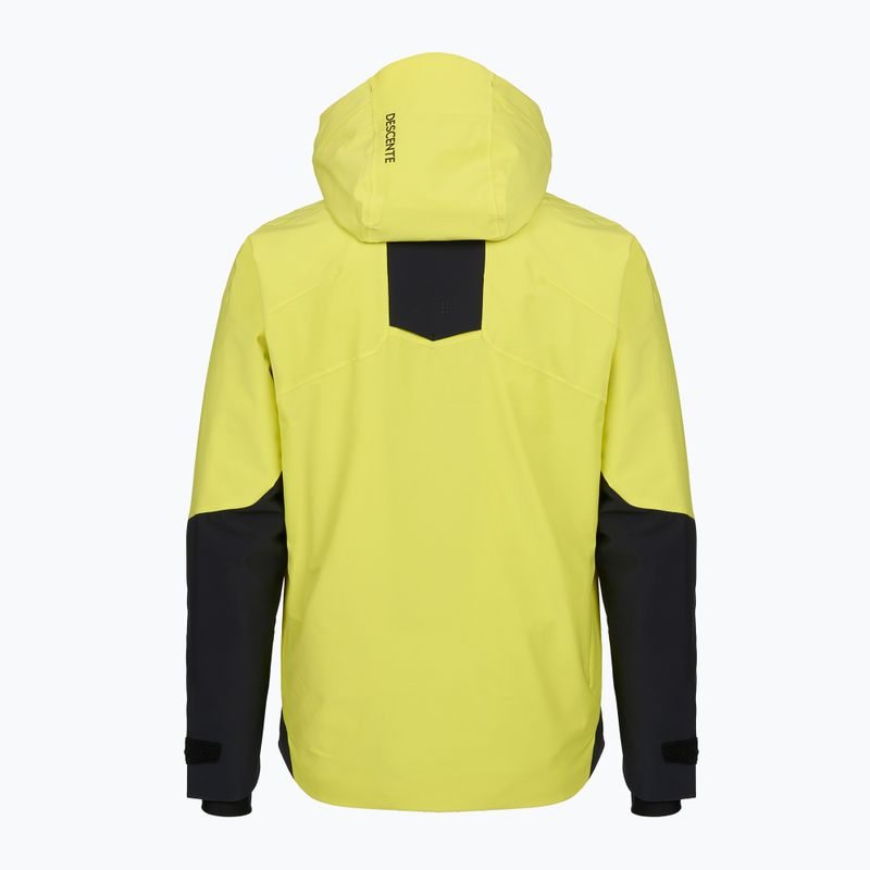 Vyriška slidinėjimo striukė Descente Shoulder Padd black/green 2