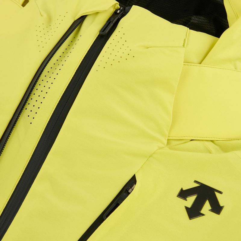 Vyriška slidinėjimo striukė Descente Shoulder Padd black/green 3