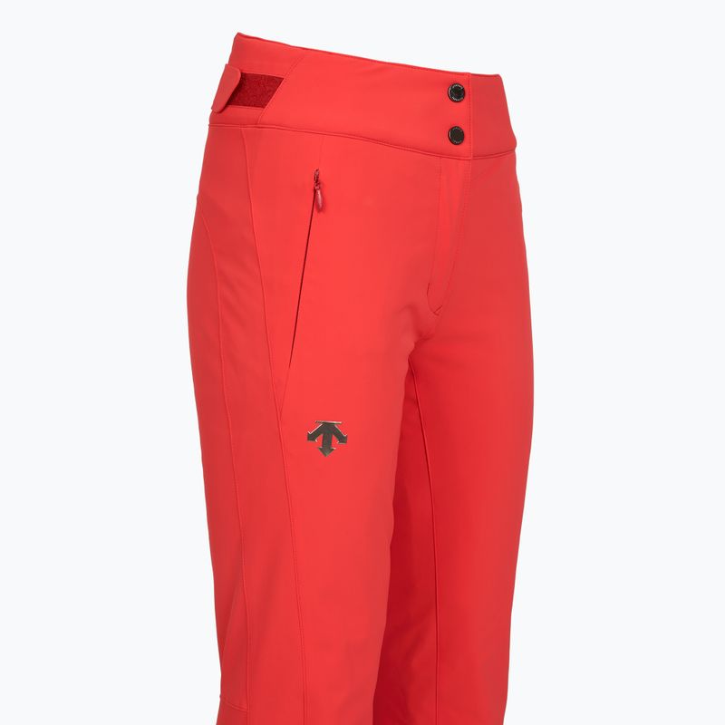 Slidinėjimo kelnės moterims Descente Insulated electric red 3