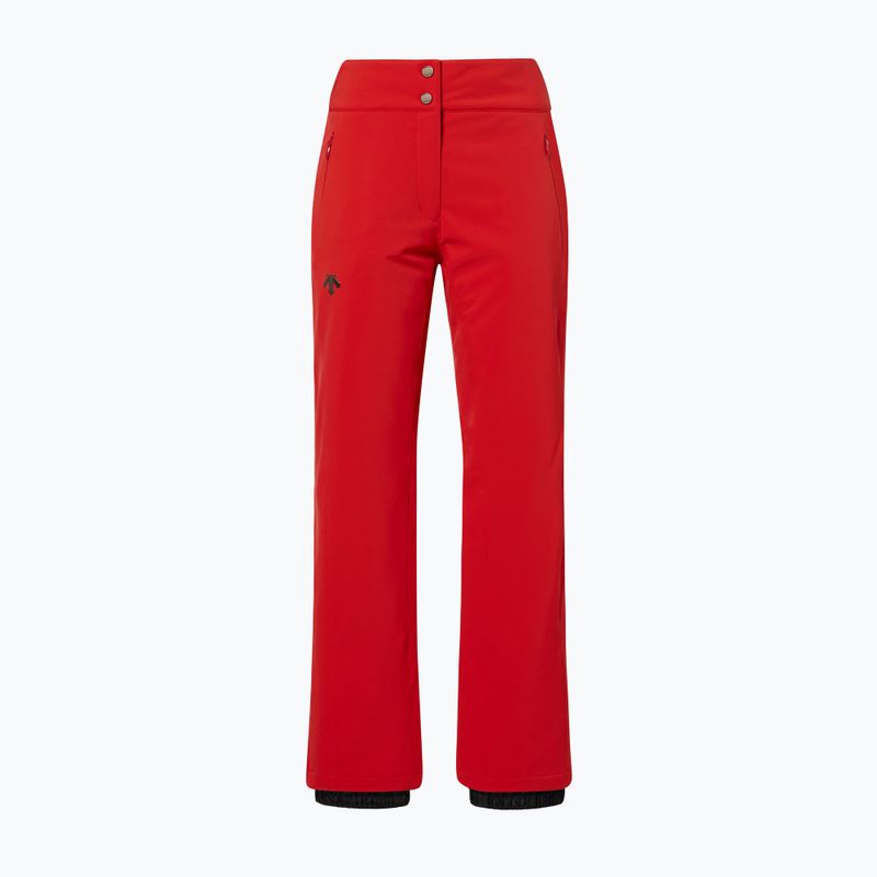 Slidinėjimo kelnės moterims Descente Insulated electric red 6