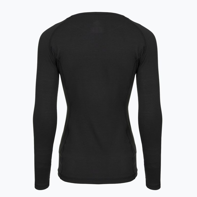 Moteriški termoaktyvūs marškinėliai Descente Base Layer juodi 2