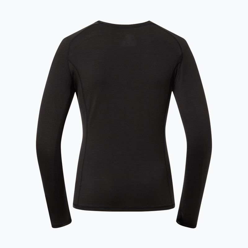 Moteriški termoaktyvūs marškinėliai Descente Base Layer juodi 2