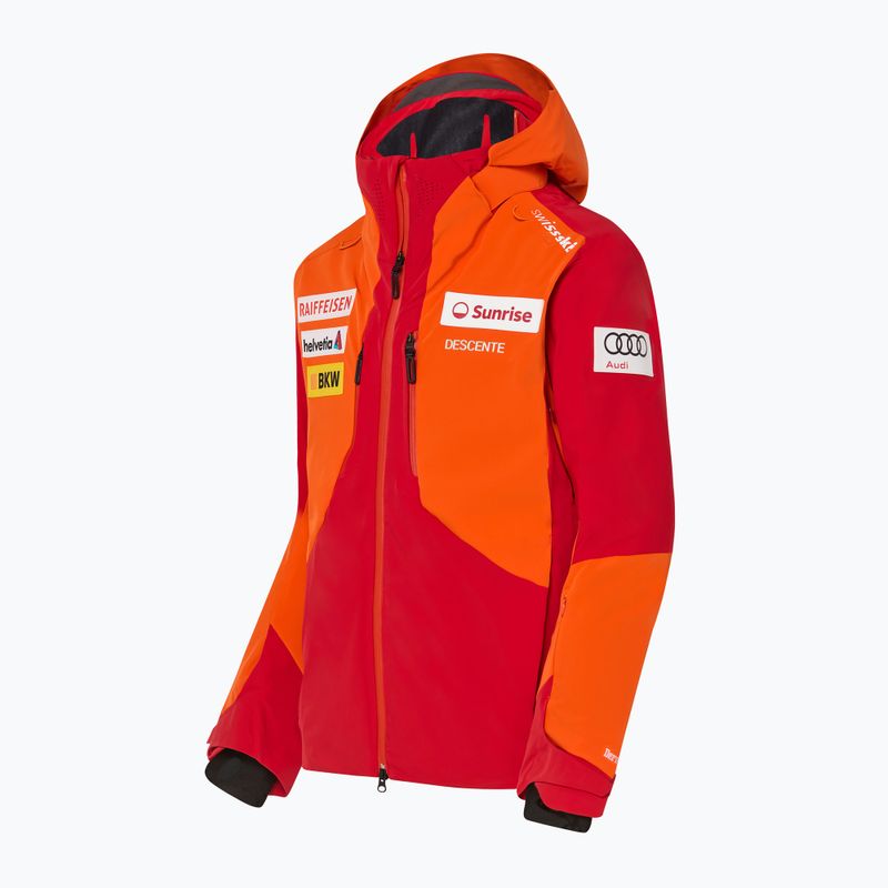 Vyriška slidinėjimo striukė Descente Swiss mandarin orange 7