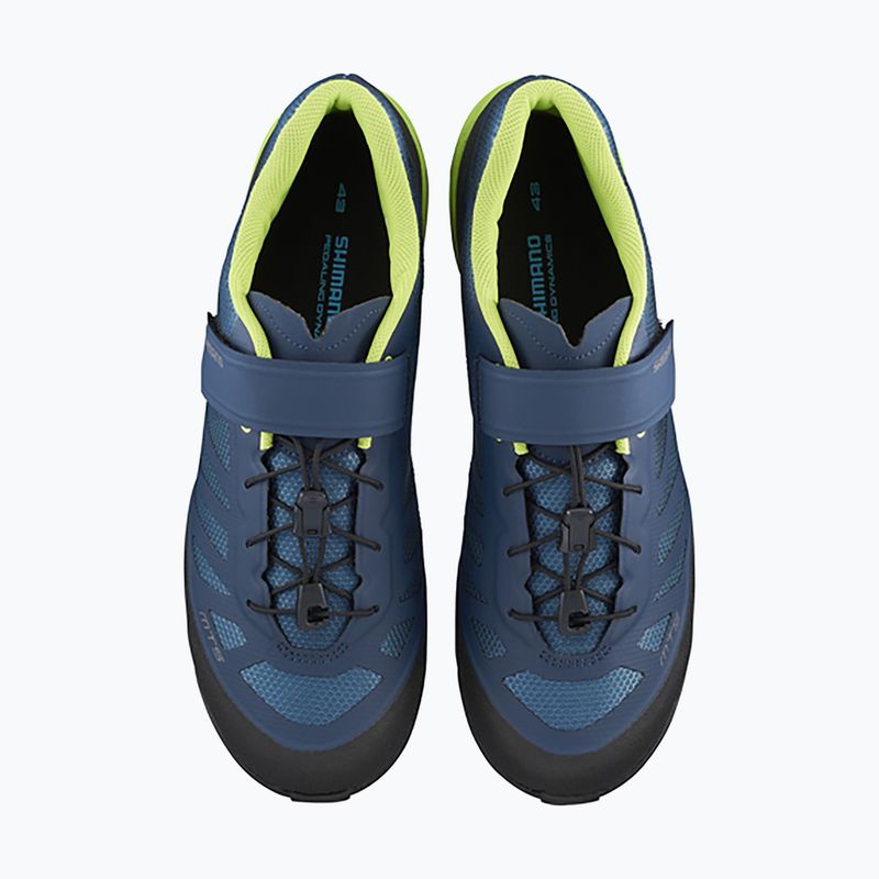 Dviračių MTB batai vyriški Shimano SH-MT502 navy 2