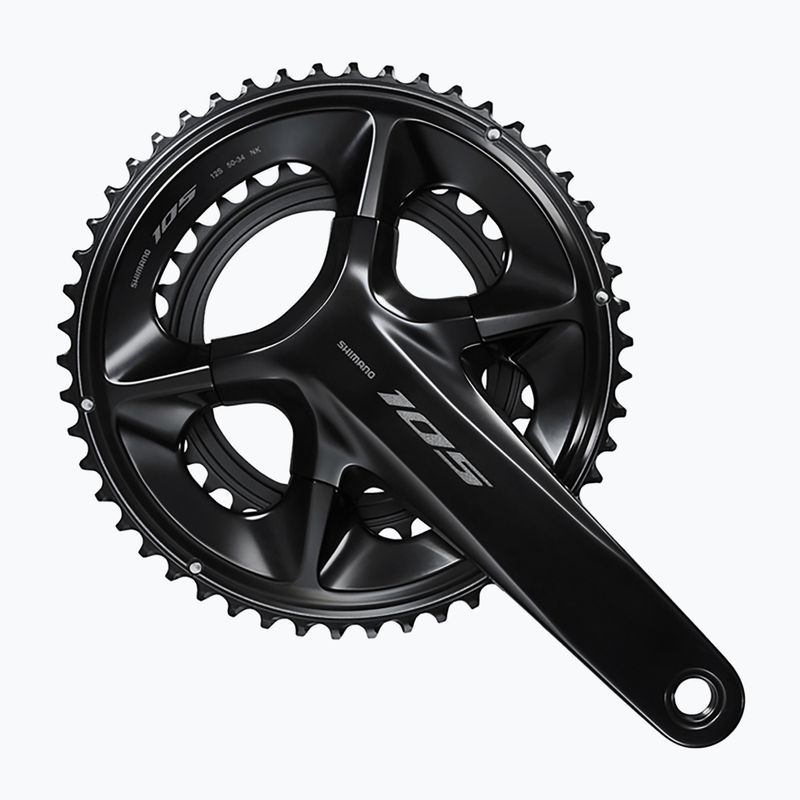 Žvaigždžių blokas Shimano 105 FC-R7100 52-36T 12rz 160 mm black