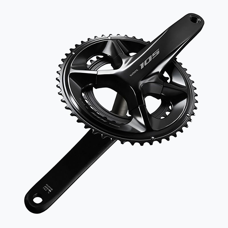 Žvaigždžių blokas Shimano 105 FC-R7100 50-34T 12rz 165 mm black 2
