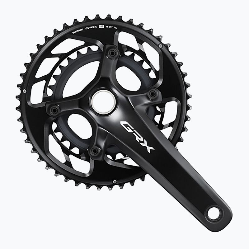 Žvaigždžių blokas Shimano GRX  FC-RX820-2 48-31T 12rz 172.5mm black