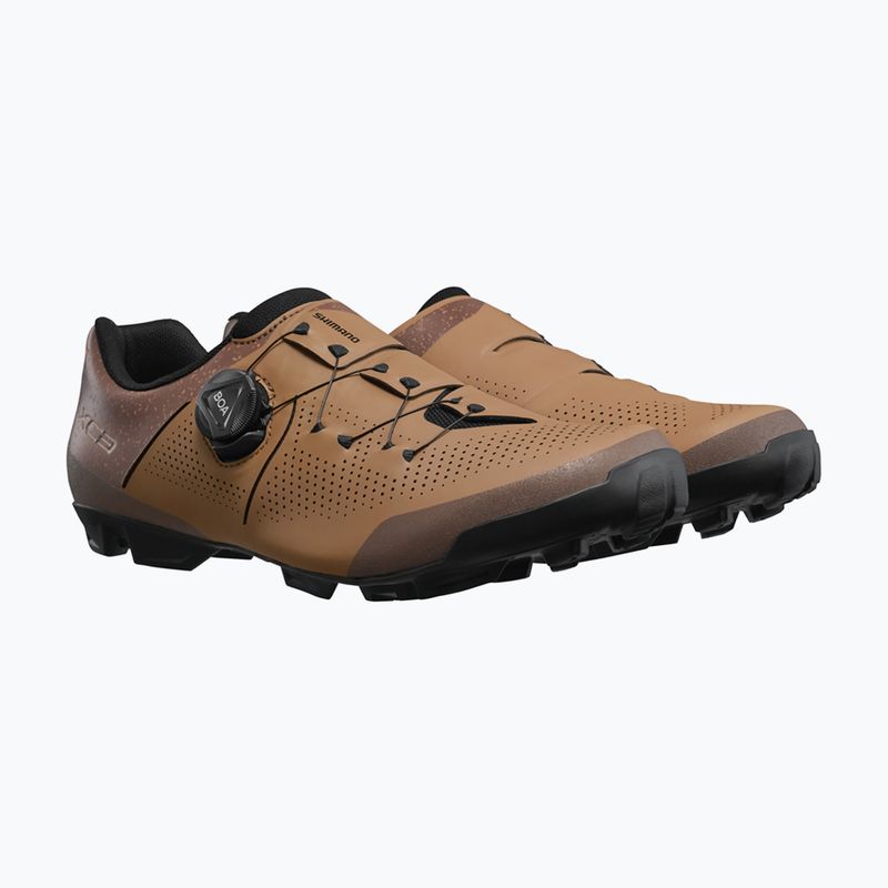 Dviračių batai MTB vyriški Shimano SH-XC302 brown 10