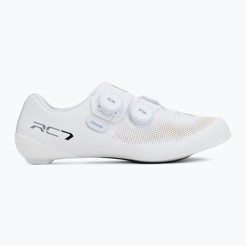 Vyriški plento dviračių batai Shimano SH-RC703 white 2