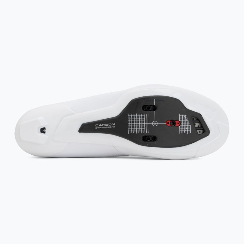 Vyriški plento dviračių batai Shimano SH-RC703 white 4