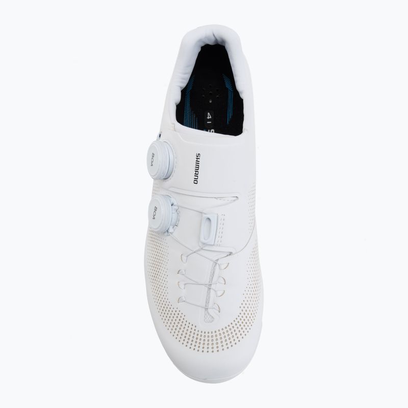 Vyriški plento dviračių batai Shimano SH-RC703 white 5