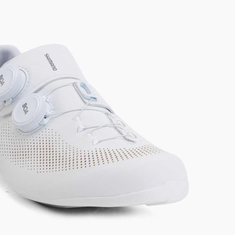 Vyriški plento dviračių batai Shimano SH-RC703 white 7