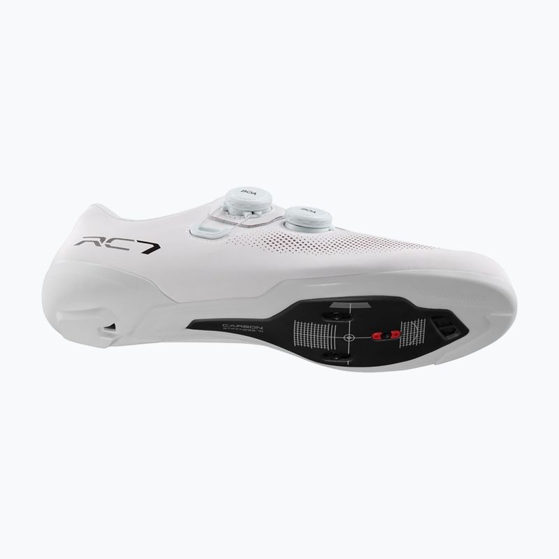 Vyriški plento dviračių batai Shimano SH-RC703 white 4