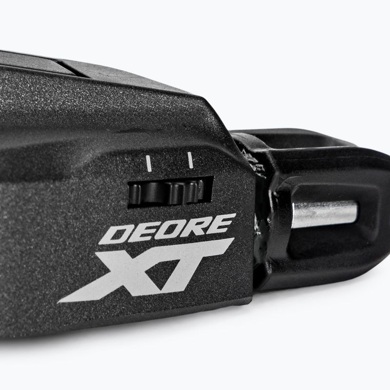 Shimano priekinio bėgių perjungimo svirtis juoda SL-M8100 6