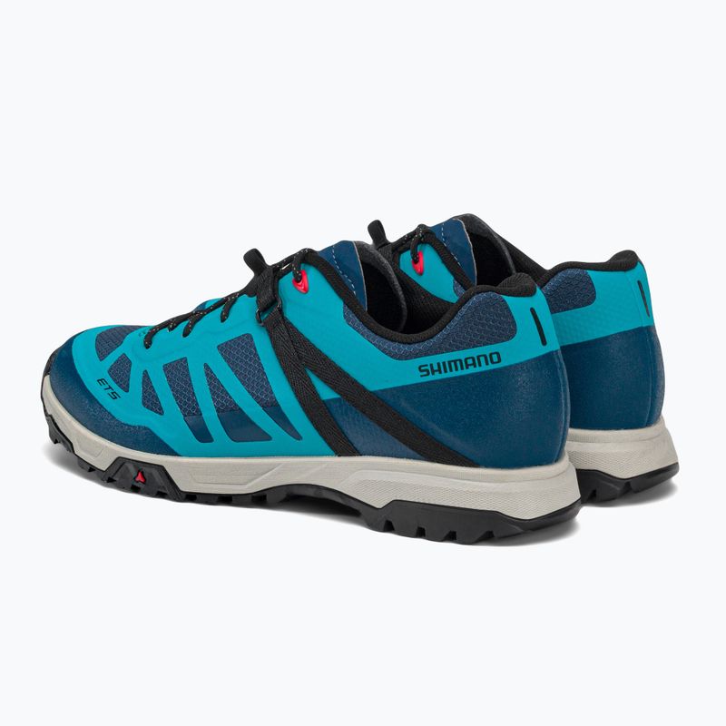 Moteriški dviračių bateliai Shimano SH-ET500 blue ESHET500WGB01W40000 3