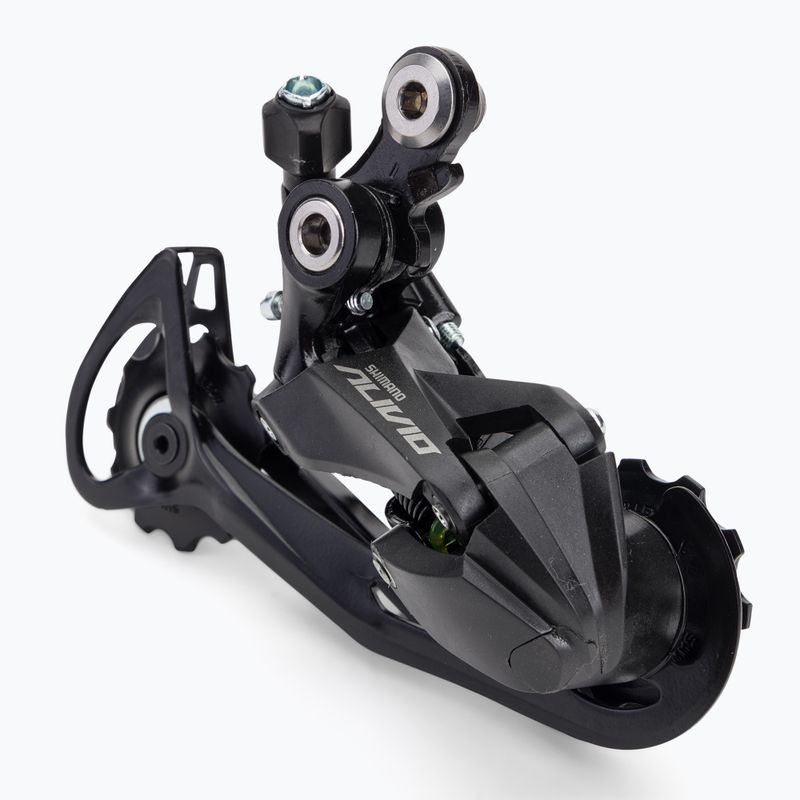 "Shimano" galinis bėgių perjungiklis RD-M3100 SGS 9rz juodas