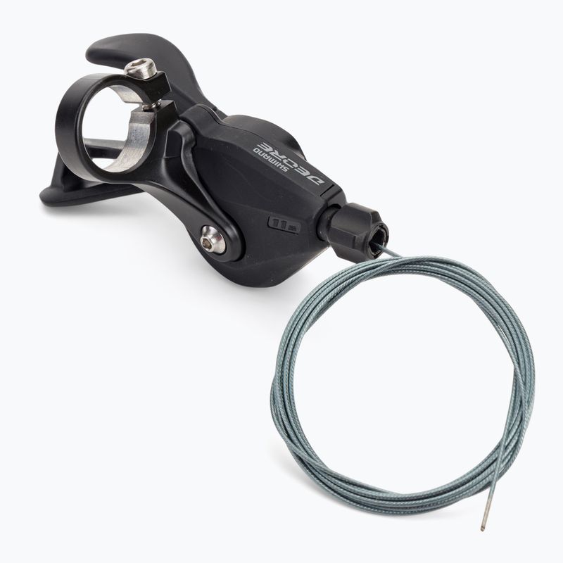 Shimano galinio bėgių perjungimo svirtis SL-M5100-R juoda ISLM5100RA1P