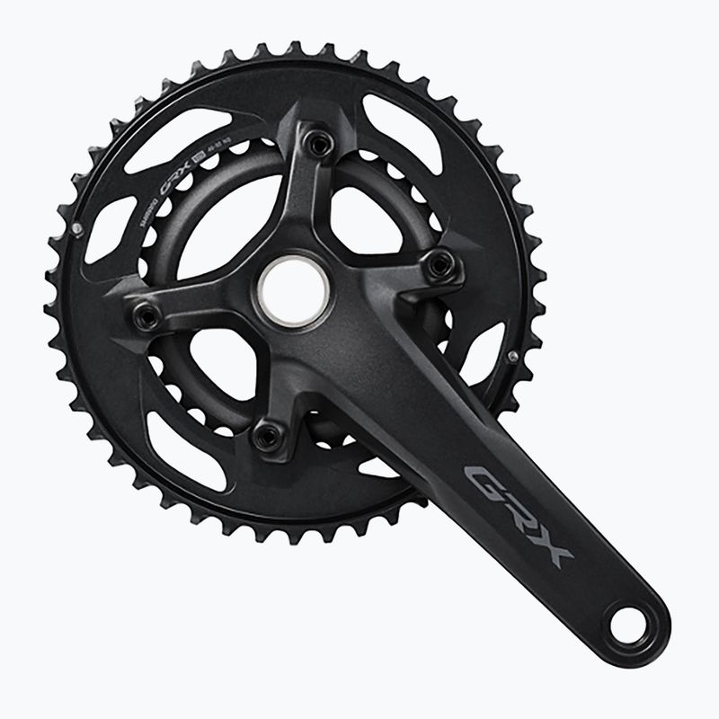 Žvaigždžių blokas Shimano GRX FC-RX610-2 46-30T 12rz 172.5mm black