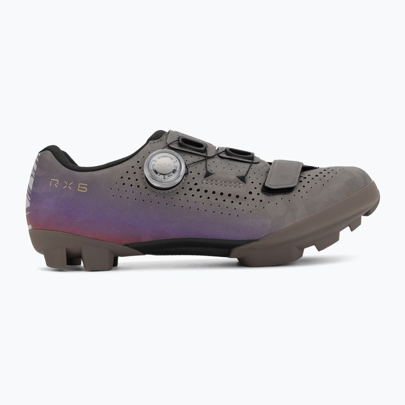 Moteriški gravel batai Shimano SH-RX600 gray/purple 2