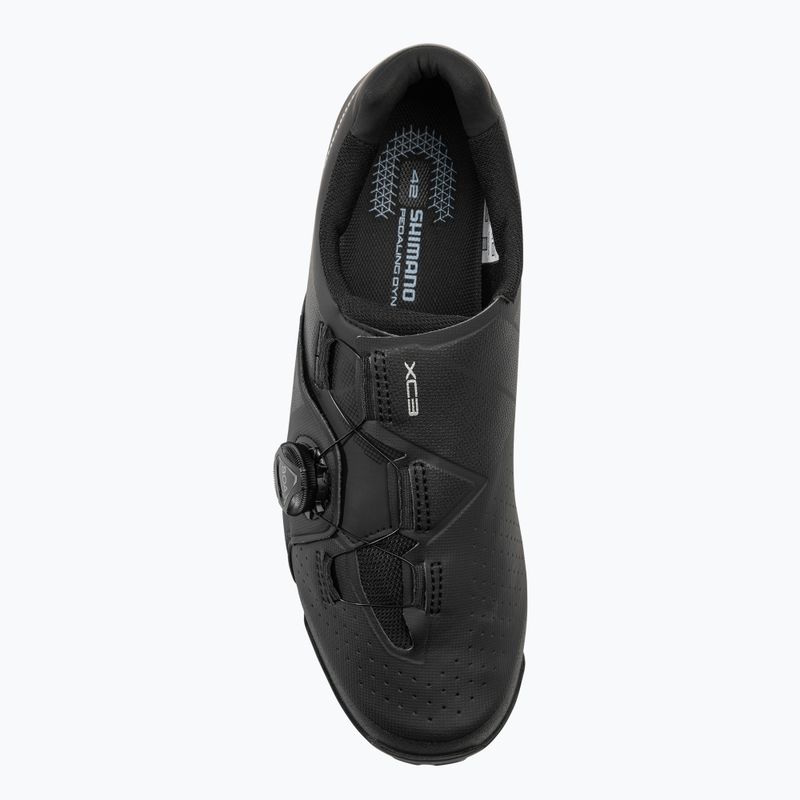 Vyriški MTB dviračių batai Shimano SH-XC300 black 6