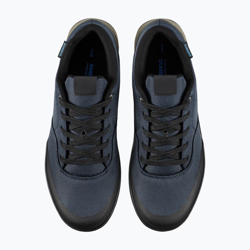 Vyriški platforminiai dviračių batai Shimano SH-GF400 dark blue 11