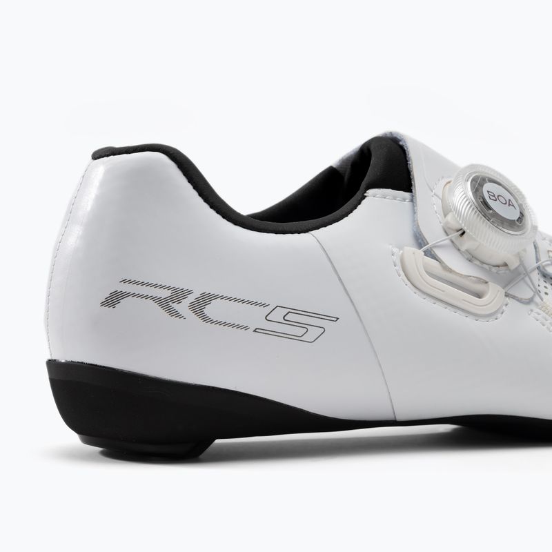 Shimano RC502 moteriški kelių bateliai White ESHRC502WCW01W37000 8