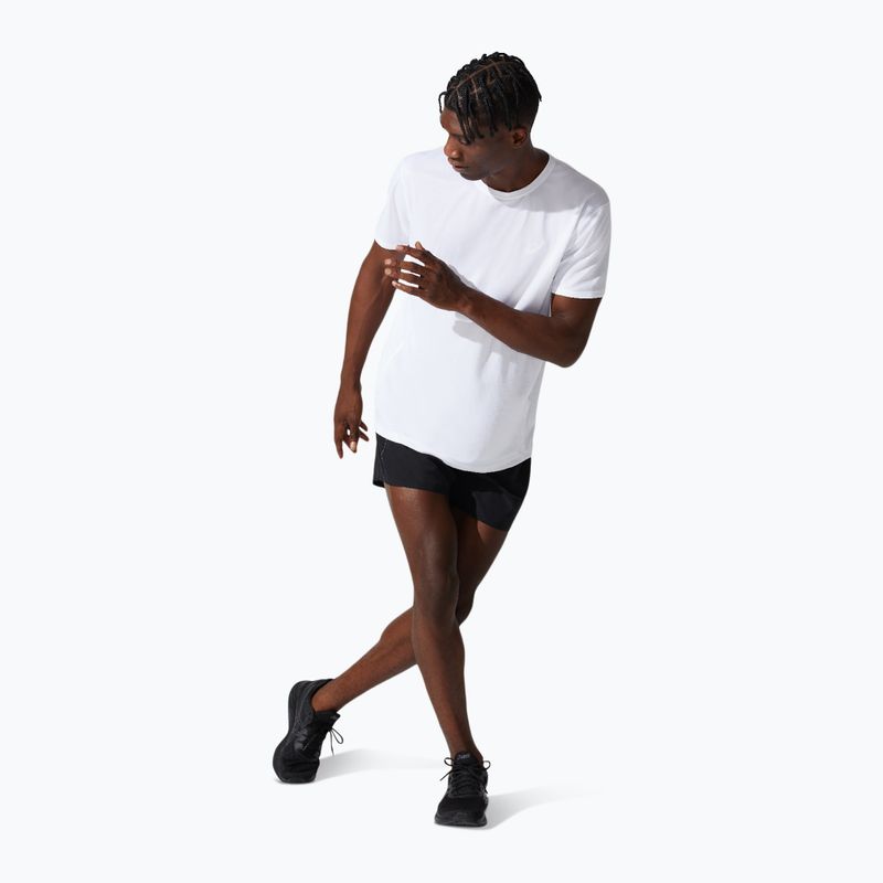 Vyriški ASICS Core 5In Short Performance juodi bėgimo šortai 4