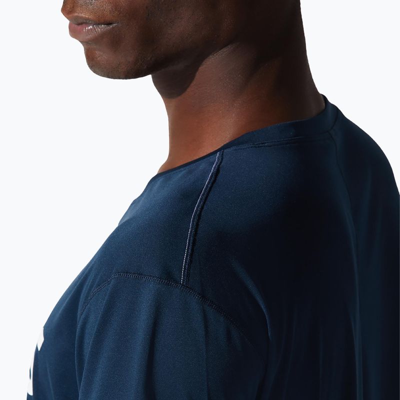 Vyriški bėgimo marškinėliai ASICS Core Top french blue/brilliant white 5