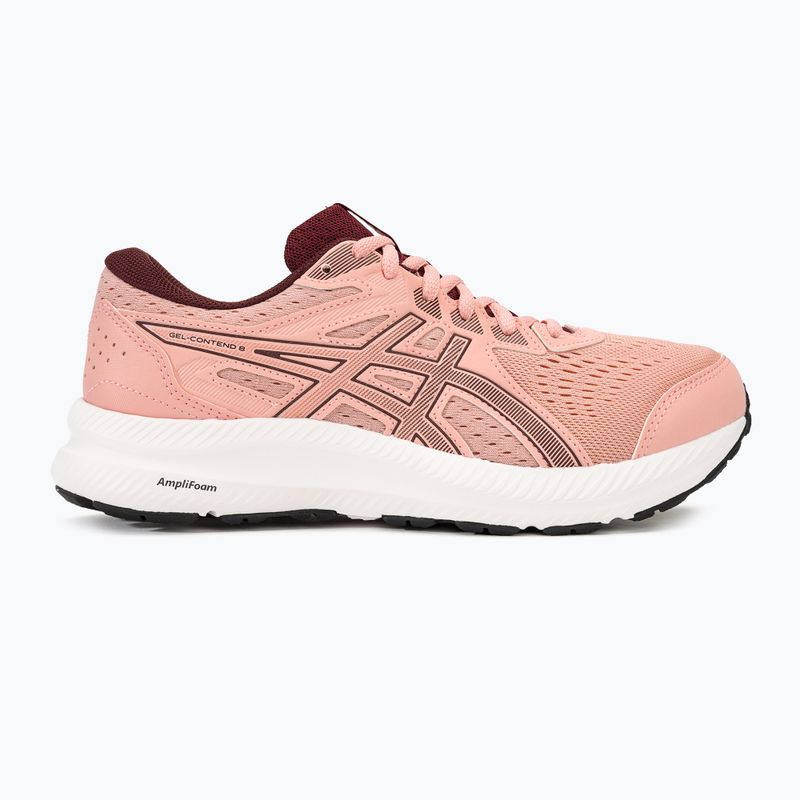Moteriški bėgimo bateliai ASICS Gel-Contend 8 frosted rose/deep mars 2